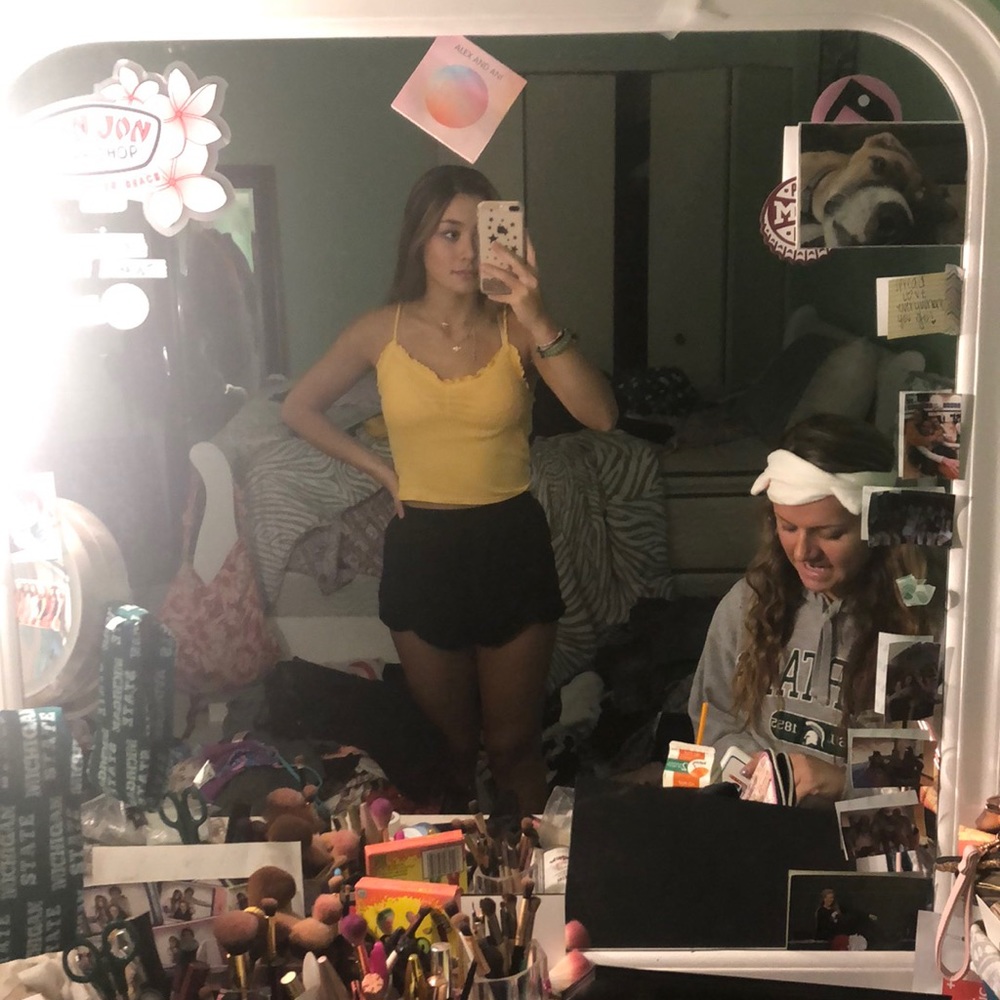 Pacsun yellow tank